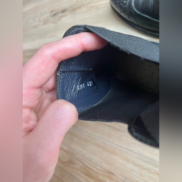 Stefano Castelli Vero Cuoio Fine Italian Leather Black Men’s Pull On Boot Sz 9.5 - Picture 9 of 15